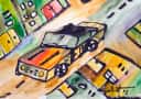 Bumblebee 2026 Sabet 18" x 12" Gallery Canvas