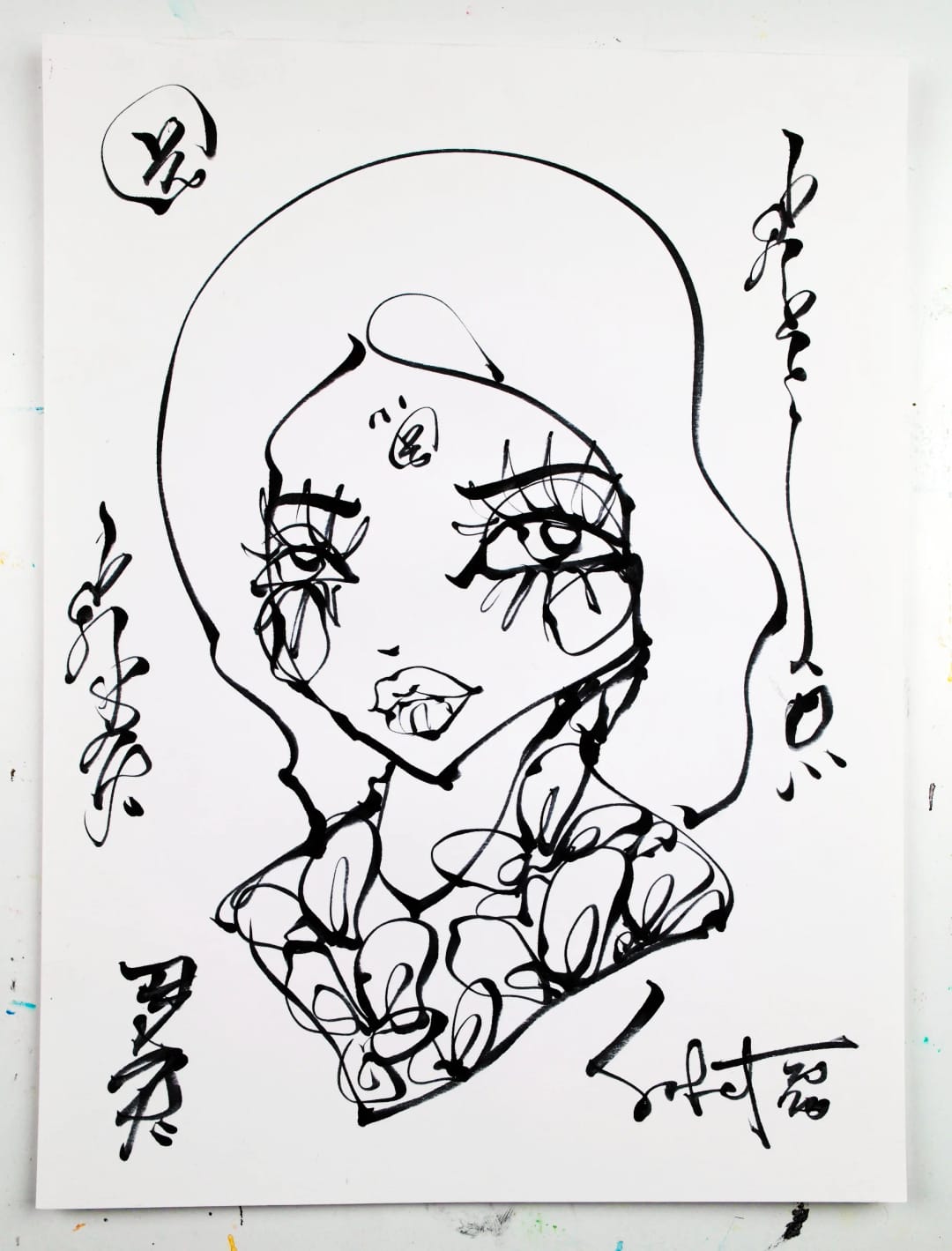 Jess 2026 Sabet 9" x 12" original