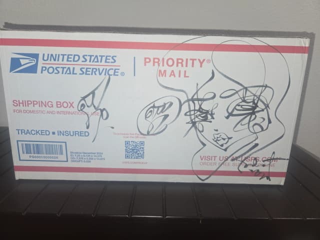 Hand Painted Sketch USPS 2026 Sabet