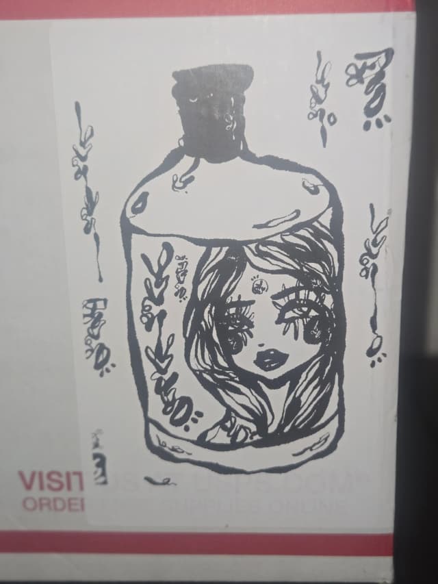 Sake Love USPS Sticker Print