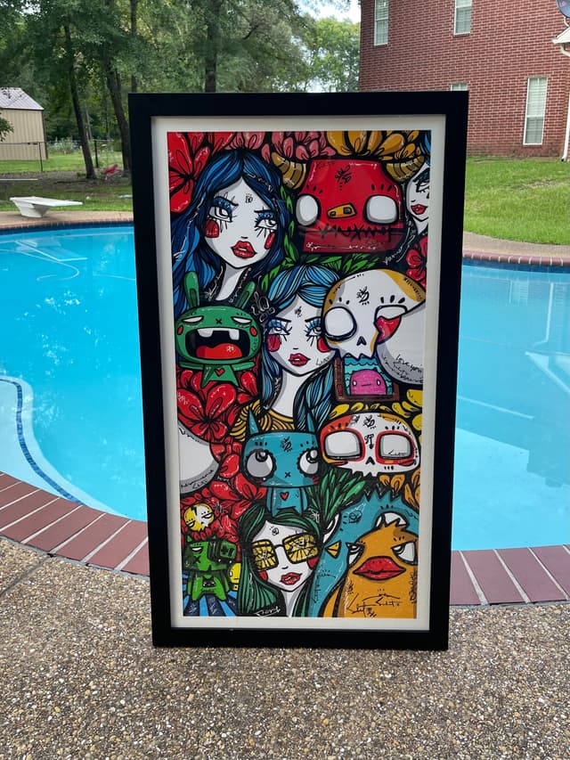 Quantum Portal Signed Print 2026 Sabet