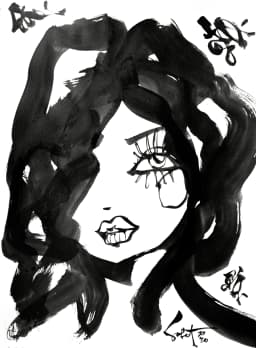 Bluelove 2026 Sabet 12" x 18" Giclée