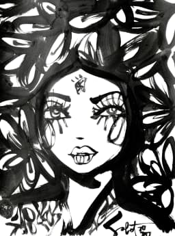 Whiskey 2026 Sabet 12" x 18" Giclée
