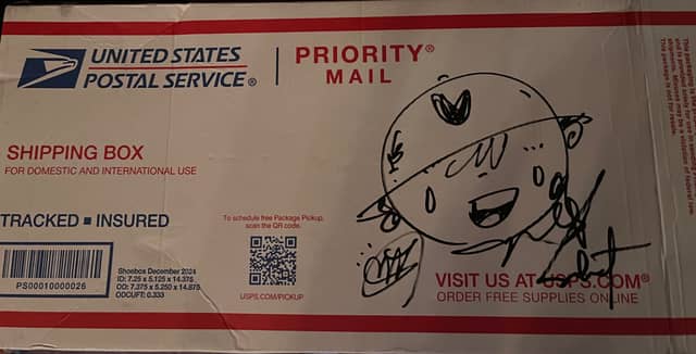 Untitled 2026 Sabet Original USPS Box