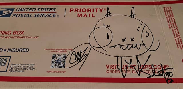 Untitled 2026 Sabet Original USPS Box