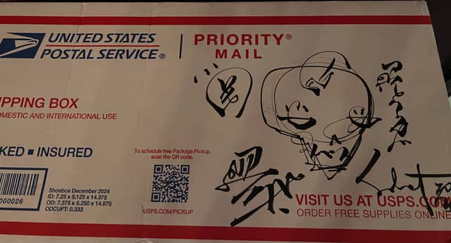 Untitled 2026 Sabet Original USPS Box