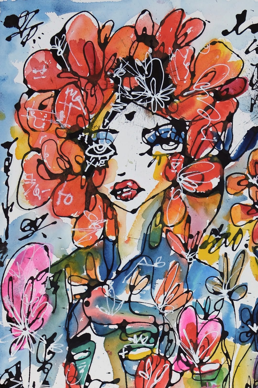 Florasprite 2026 Sabet 12" x 18" Giclée