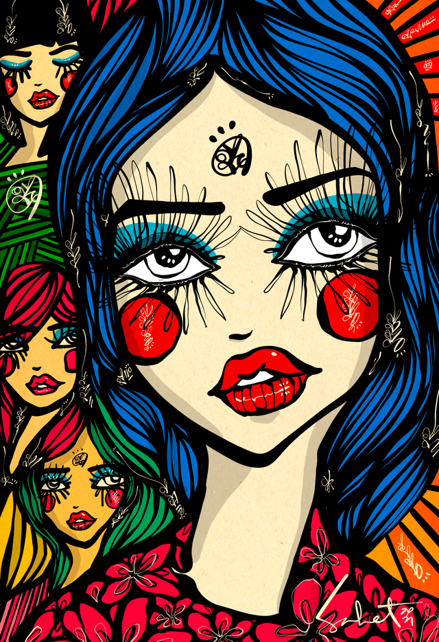 Wonderland 2026 Sabet 12" x 18" Giclée