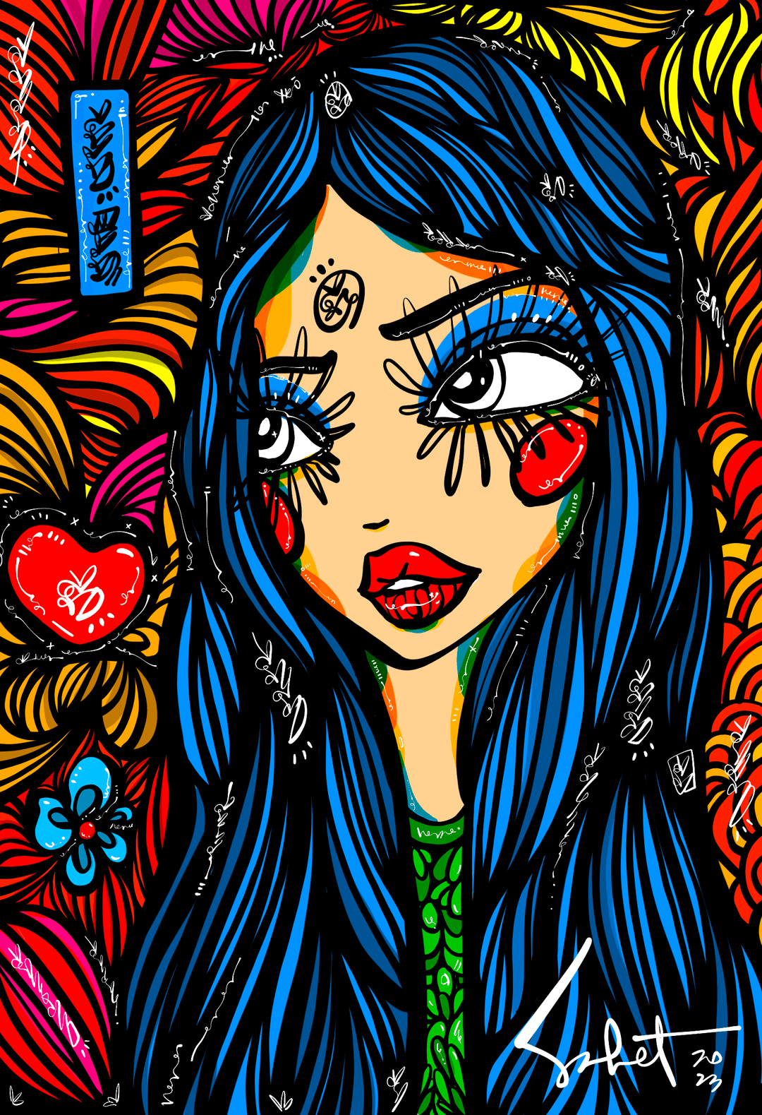 YUME 2026 Sabet 12" x 18" Giclée
