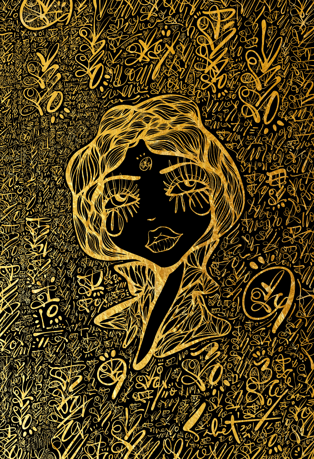 Lovescript Dream Skye 2026 Sabet 20" x 30" Gallery Canvas