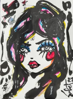 Human Heart 2026 Sabet 12" x 18" Giclée