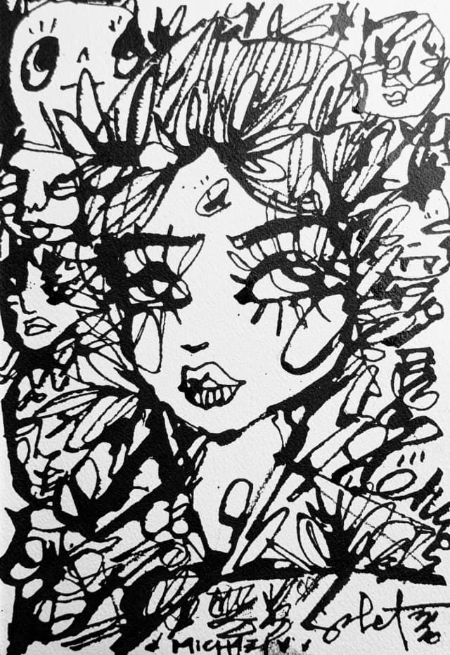 Genesis 2026 Sabet 7" x 10" Original