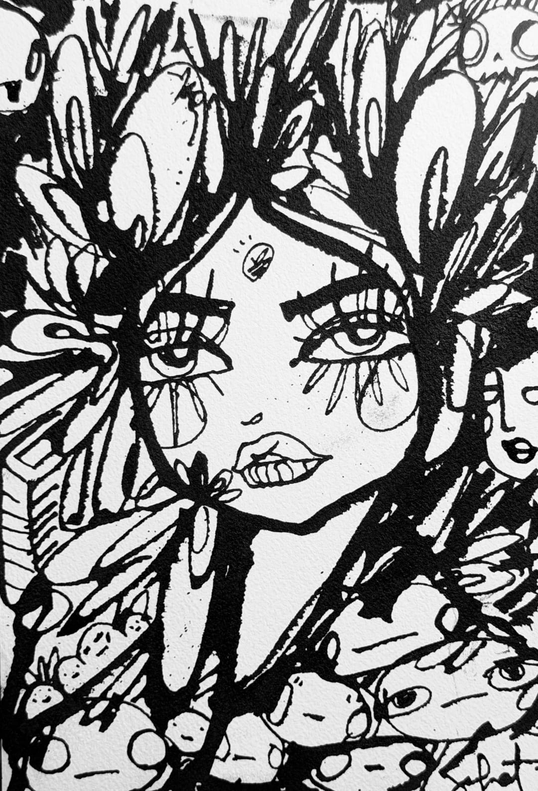 Light Heart Eugene 2026 Sabet 7" x 10" Original