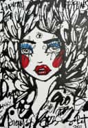 Banky 2026 Sabet 7" x 10" Original