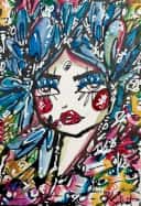 Light Heart Eugene 2026 Sabet 7" x 10" Original