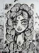 Sweet Fruit 2026 Sabet 7" x 10" Original