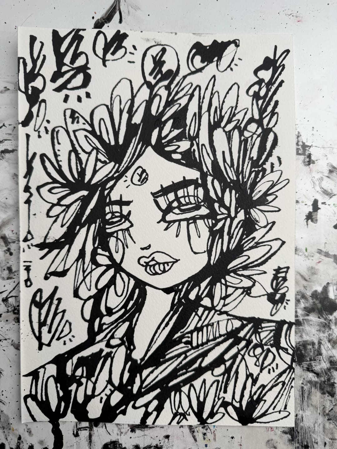 Hard Candy 2026 Sabet 7" x 10" Original