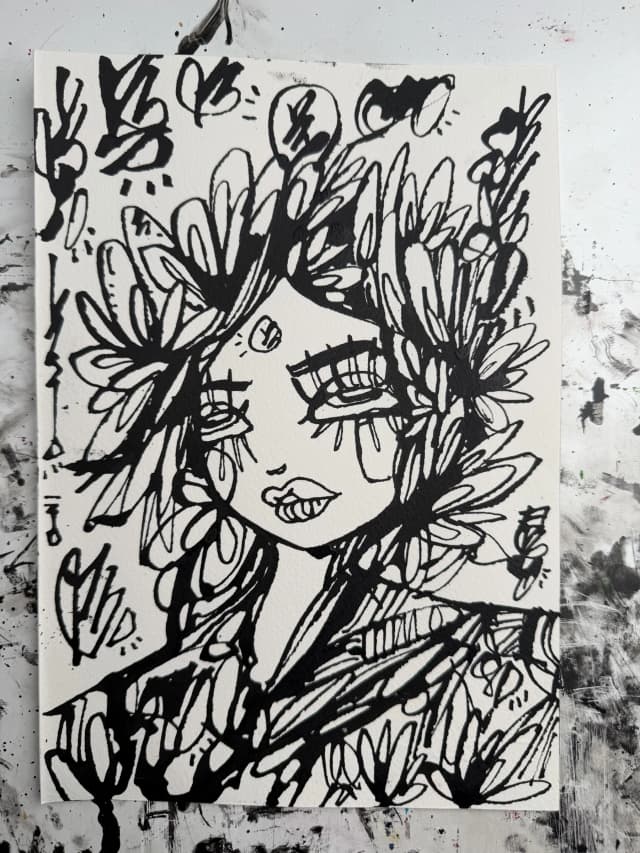 Hard Candy 2026 Sabet 7" x 10" Original