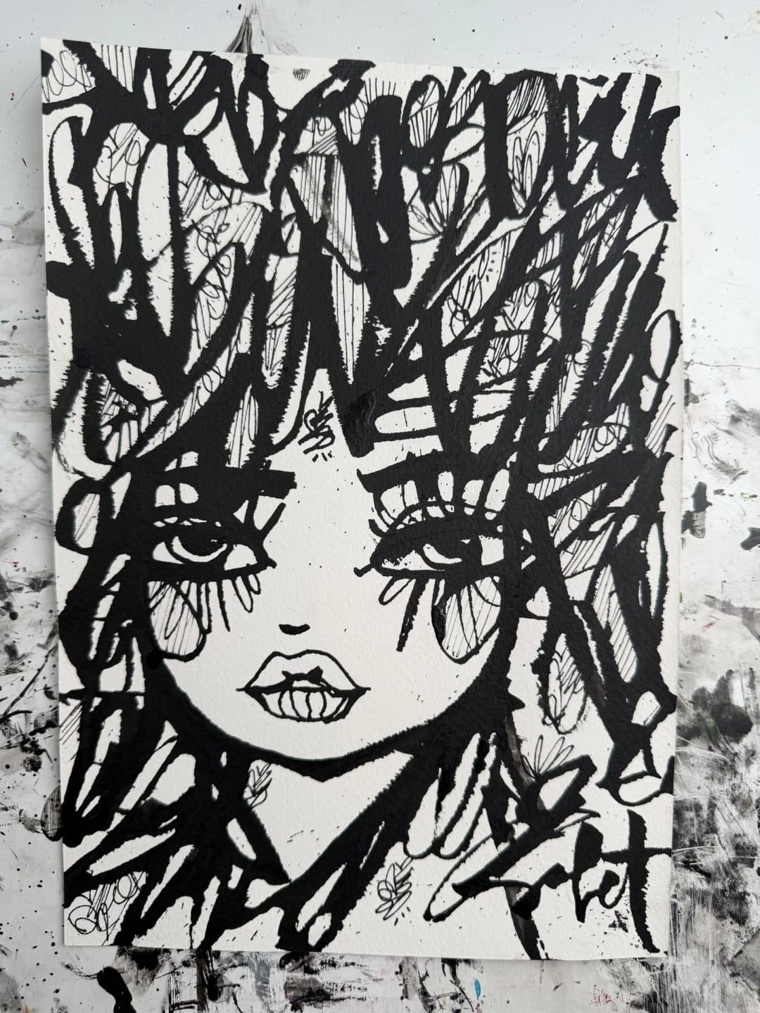 Jaja 2026 Sabet 7" x 10" Original