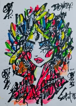 Peanut 2026 Sabet 10" x 14" Original