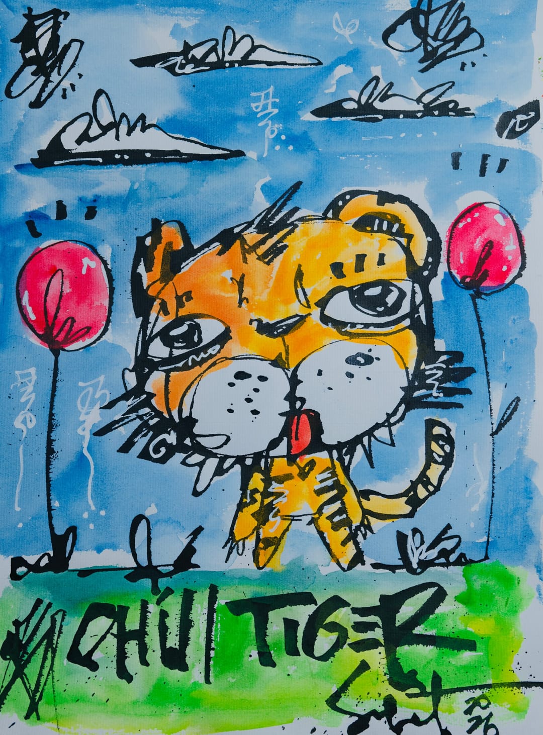 Taffy 2026 Sabet 10" x 14" Original