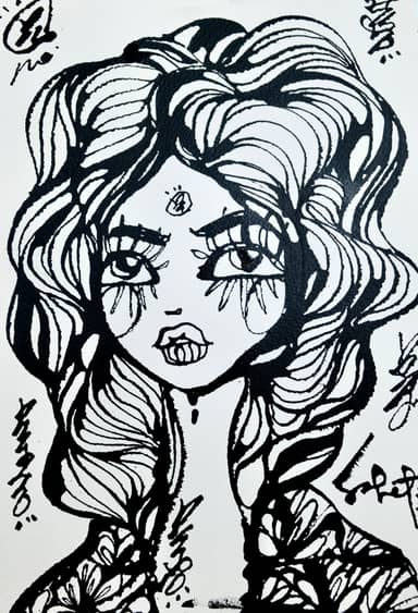 Rin 2026 Sabet 12" x 18" Giclée