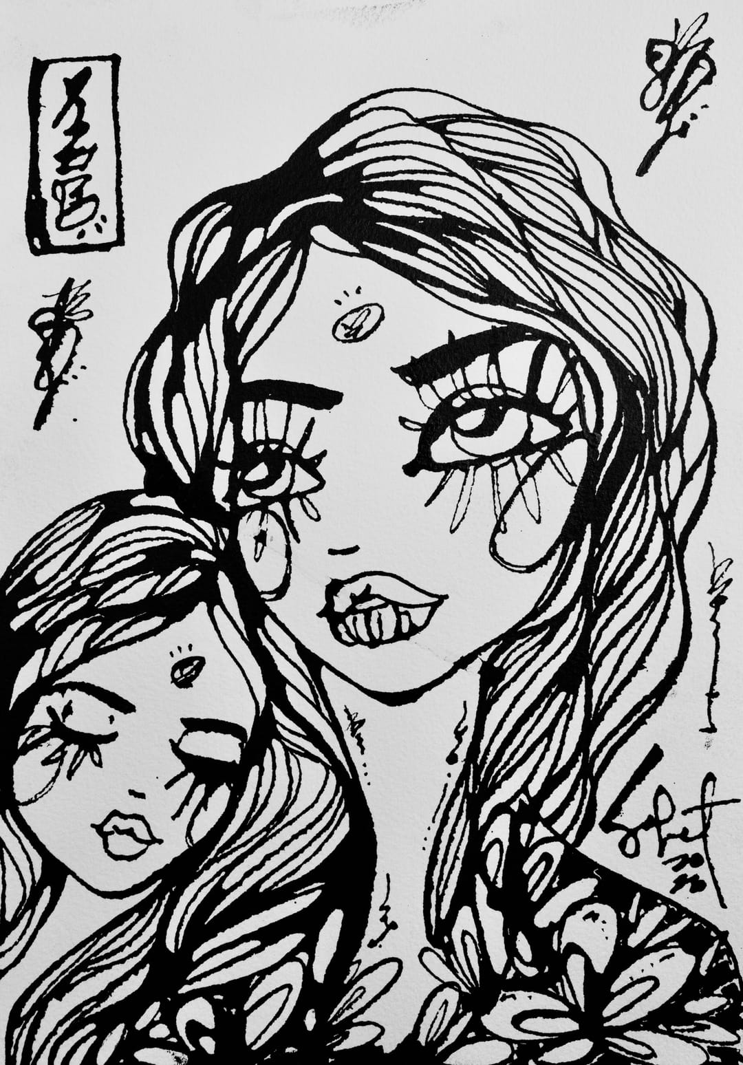 Yume 2026 Sabet 7" x 10" Original