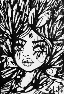 Azalea 2026 Sabet 7" x 10" Original