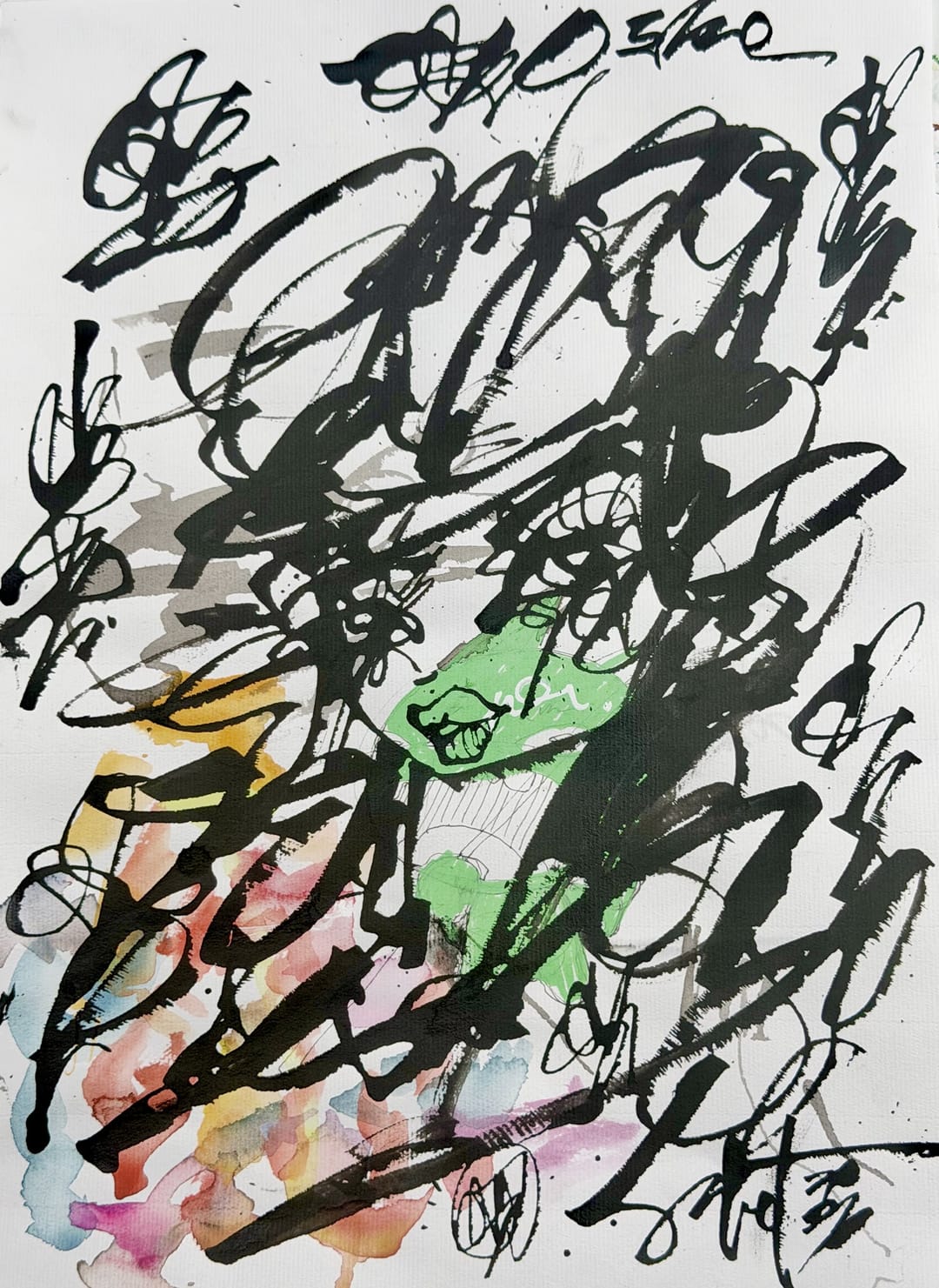 Tilly 2026 Sabet 10" x 14" Original