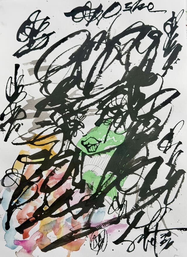 Tilly 2026 Sabet 10" x 14" Original