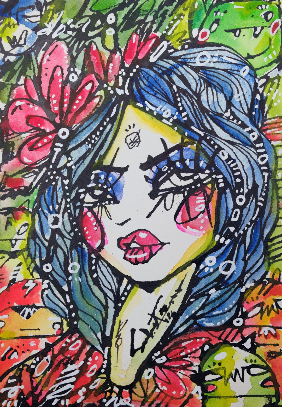 Liliy 2026 Sabet 7" x 10" Original