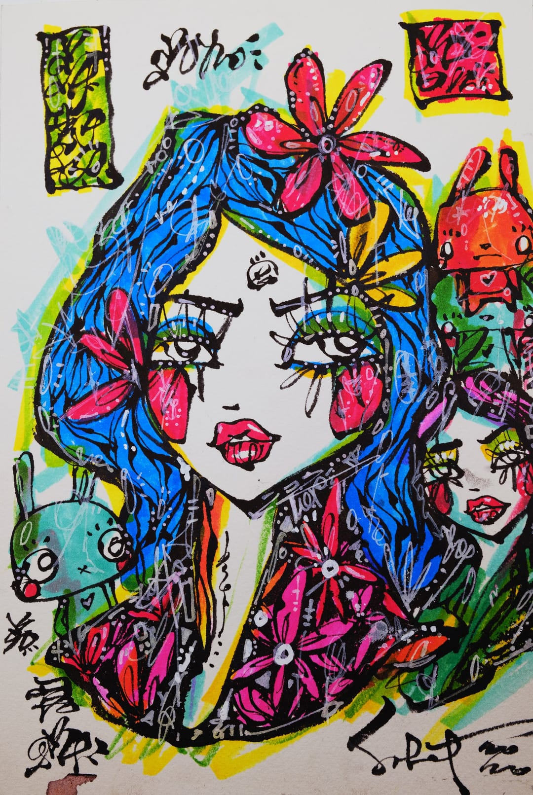 Toffee 2026 Sabet 7" x 10" Original