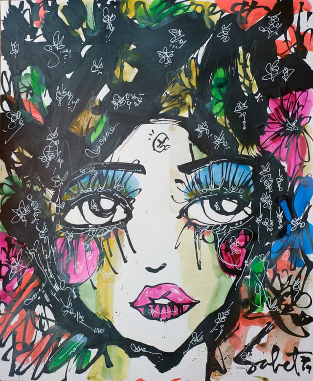 Cotton candy 2026 Sabet 20" x 30" Gallery Canvas