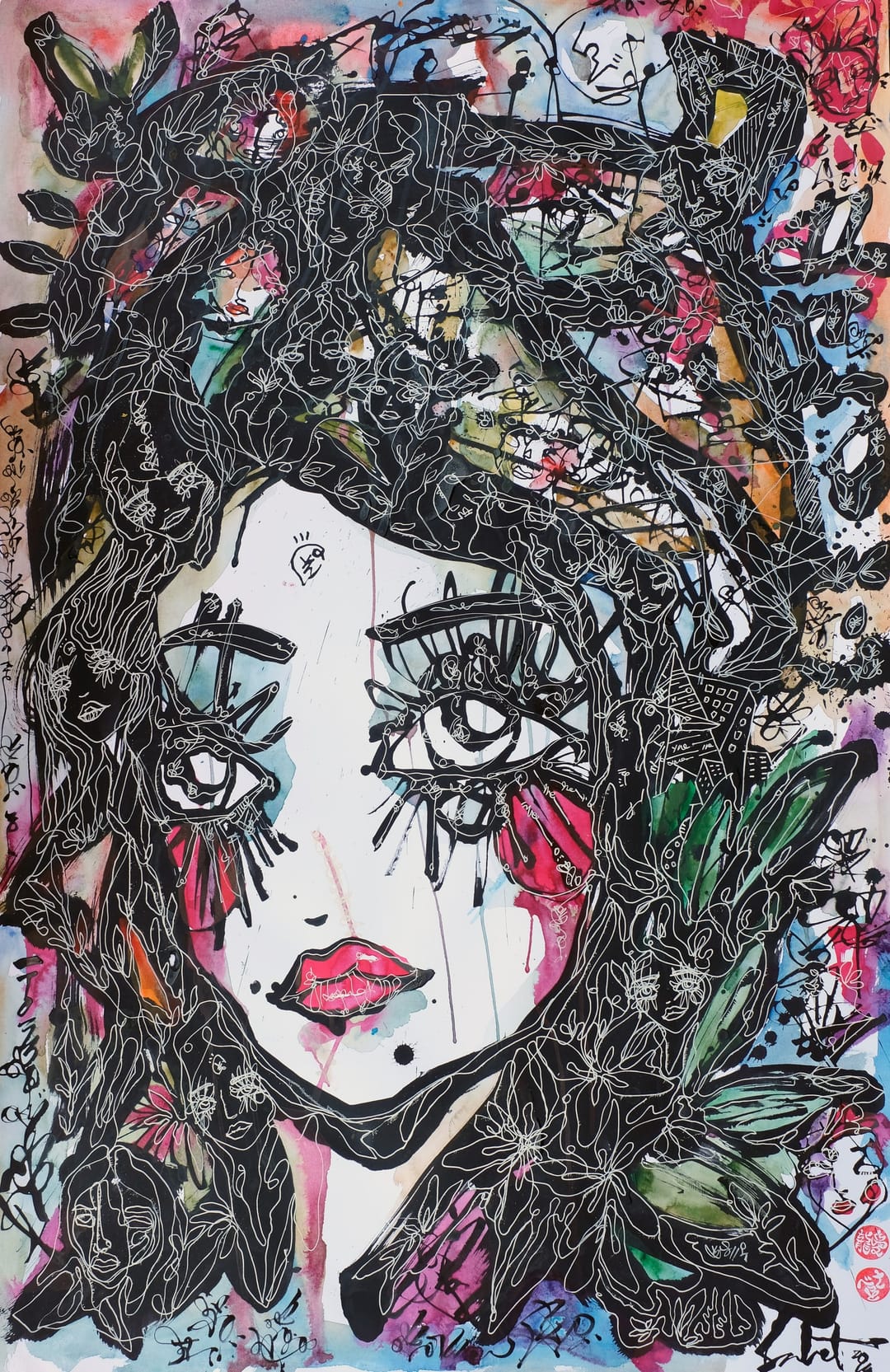 Lovequalsfire 2026 Sabet 11" x 17" Giclée