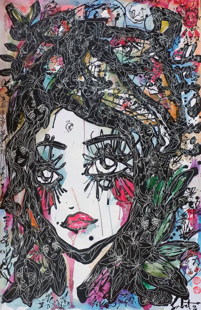Lovequalsfire 2026 Sabet 12" x 18" Giclée
