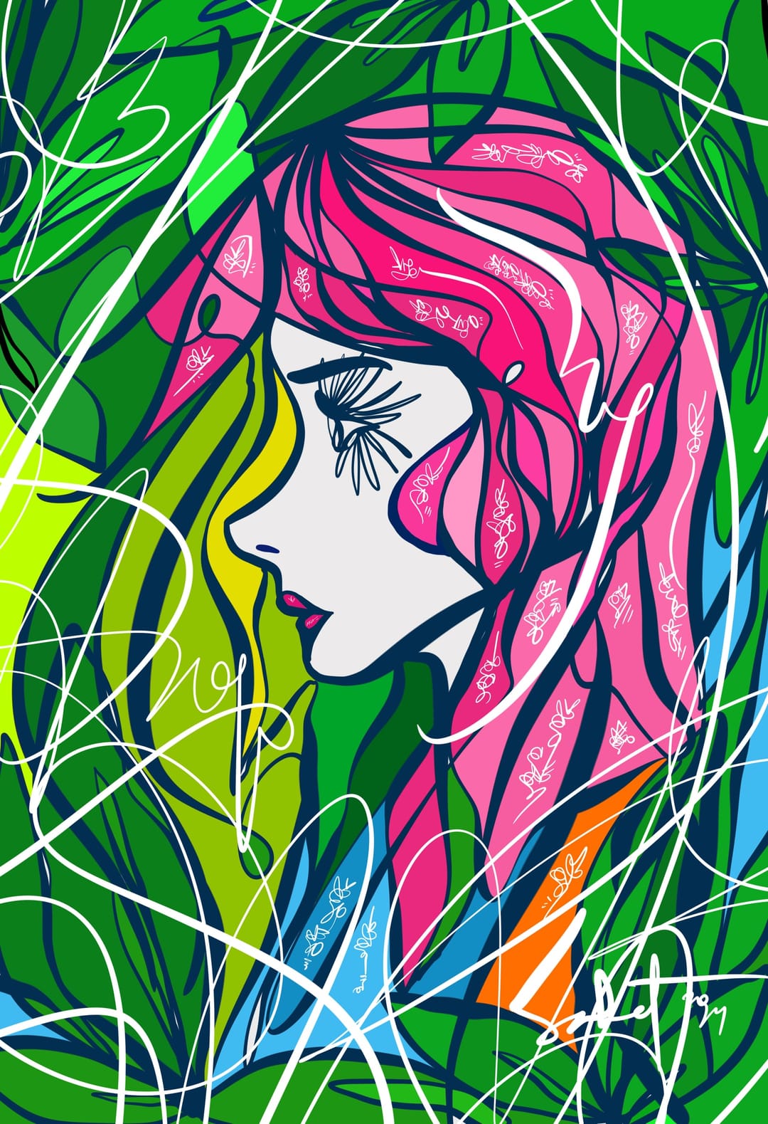 Amazonlove 2026 Sabet 12" x 18" Giclée