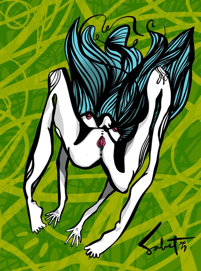 Fractile 2026 Sabet 12" x 18" Giclée