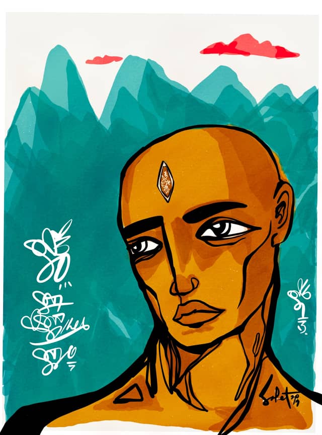 Matrix 2026 Sabet 12" x 18" Giclée