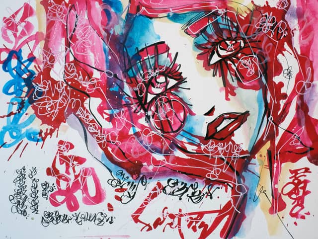 Firepop 2026 Sabet 12" x 18" Giclée