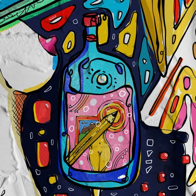 Bottled Love 2026 Sabet 12" x 18" Gallery Canvas
