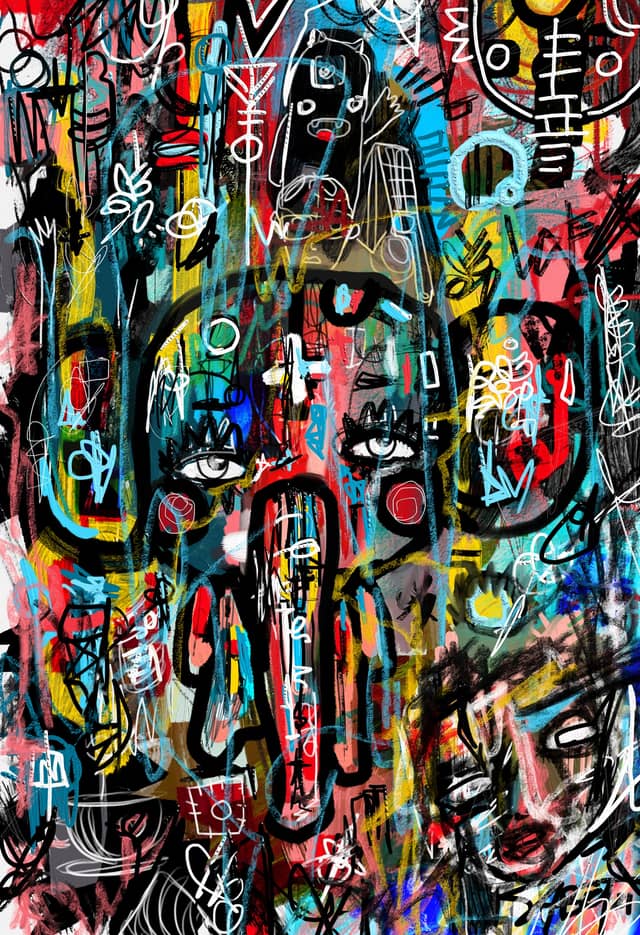 Fanta Heart 2026 Sabet 12" x 18" Giclée