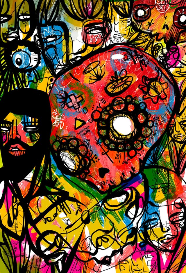Global Heart 2026 Sabet 12" x 18" Gallery Canvas
