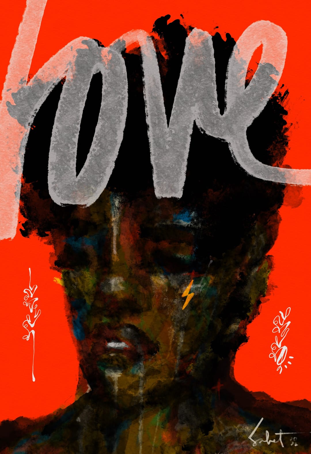 Love + Thunder 2026 Sabet 12" x 18" Giclée