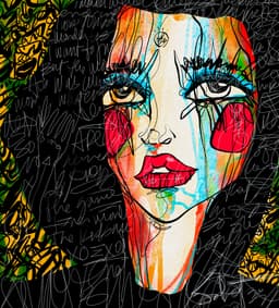 Love Letter 2026 Sabet 16" x 16" Gallery Canvas