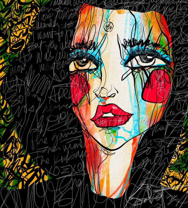 Love Letter 2026 Sabet 16" x 16" Giclée