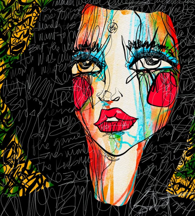 Love Letter 2026 Sabet 16" x 16" Giclée