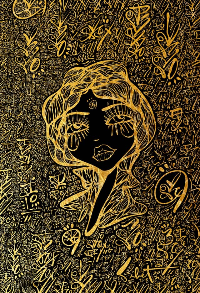 Lovescript Dream Skye 2026 Sabet 12" x 18" Giclée