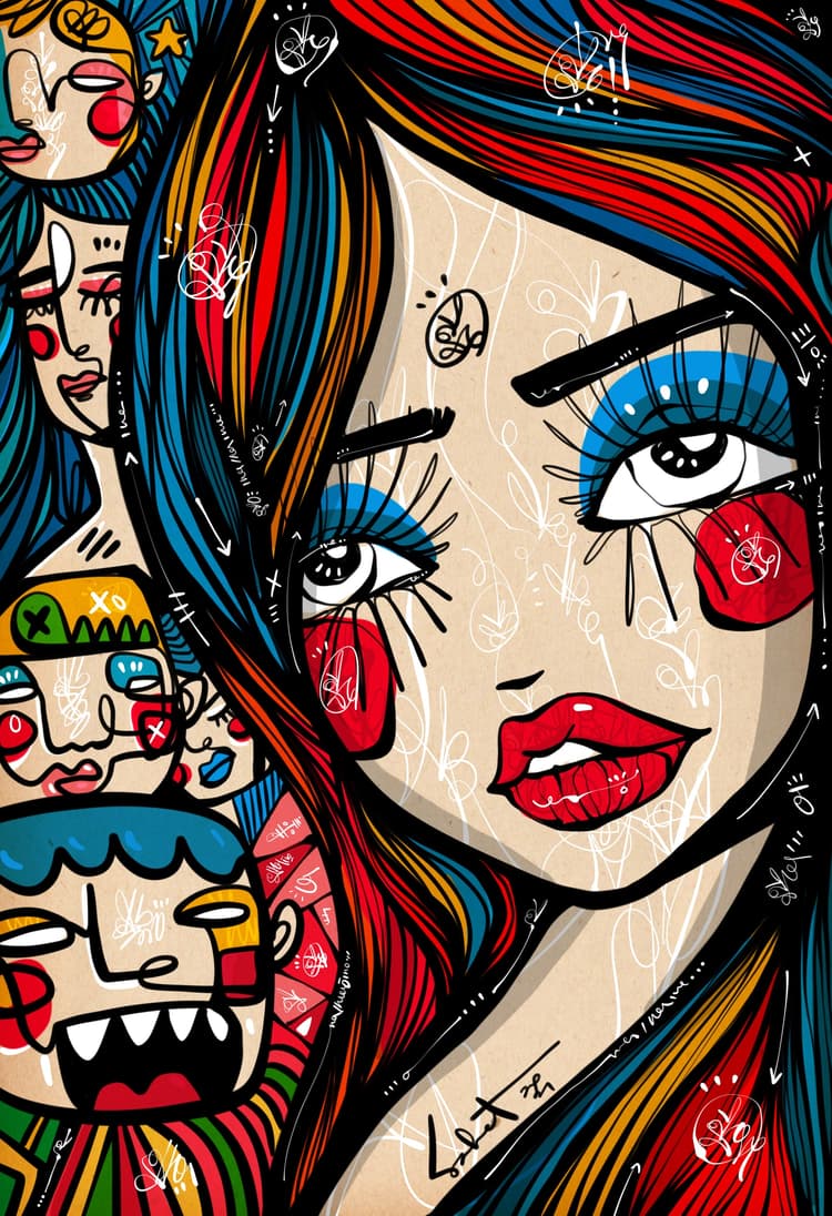 Nifty Hustle 2026 Sabet 20" x 30" Gallery Canvas