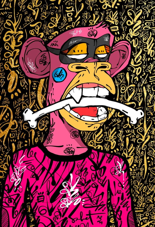 Primal Pink 2026 Sabet 12" x 18" Giclée