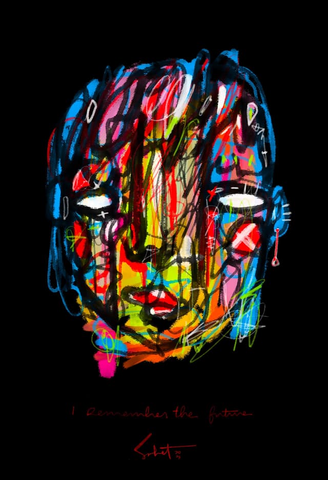 Remember the future 2026 Sabet 12" x 18" Giclée